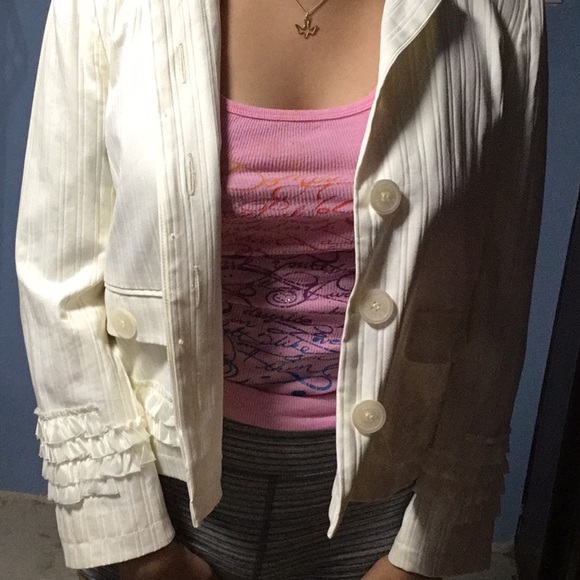 Marc Jacobs white jacket ( I’m Negotiable) - Picture 6 of 8